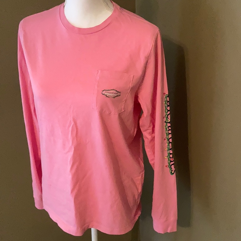 Vineyard vines long sleeve Christmas tee